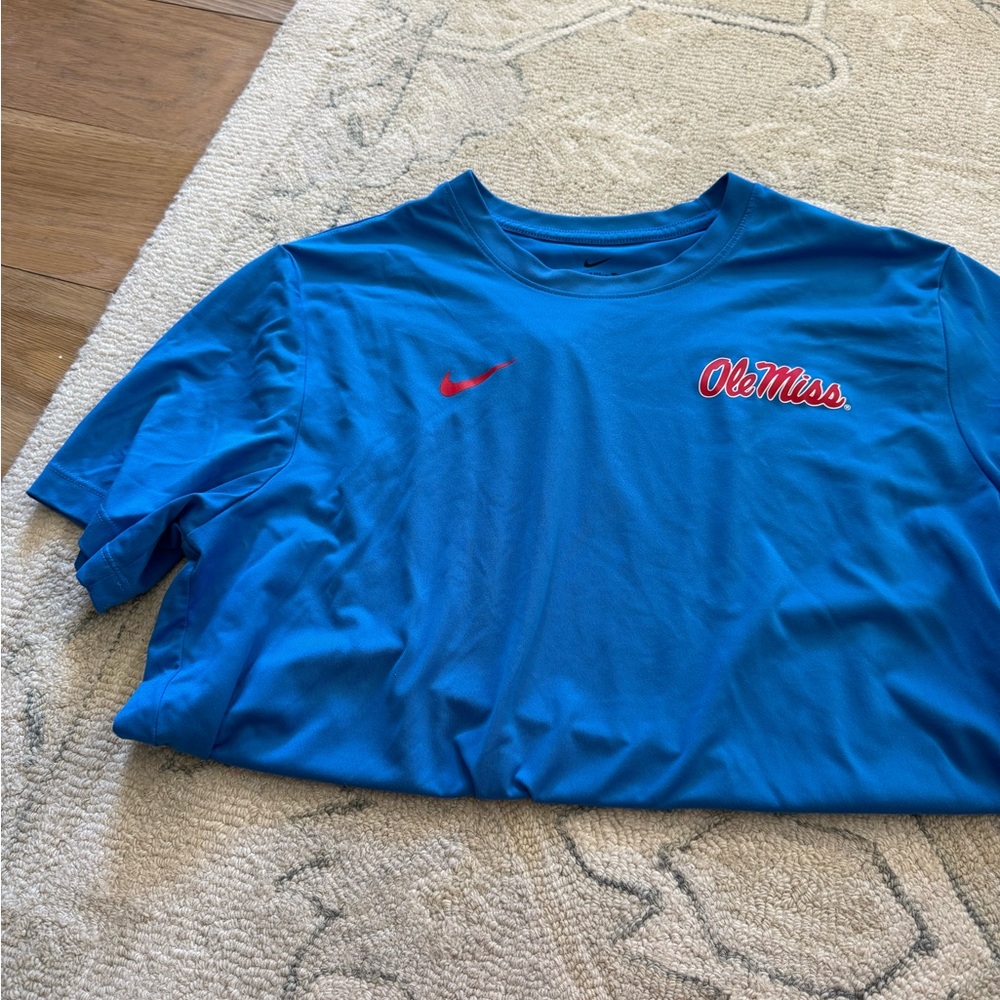 Nike Powder Blue Ole Miss Tee